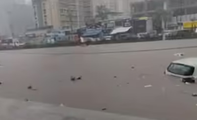 मुसळधार पावसाने कल्याण-डोंबिवलीची दाणादाण