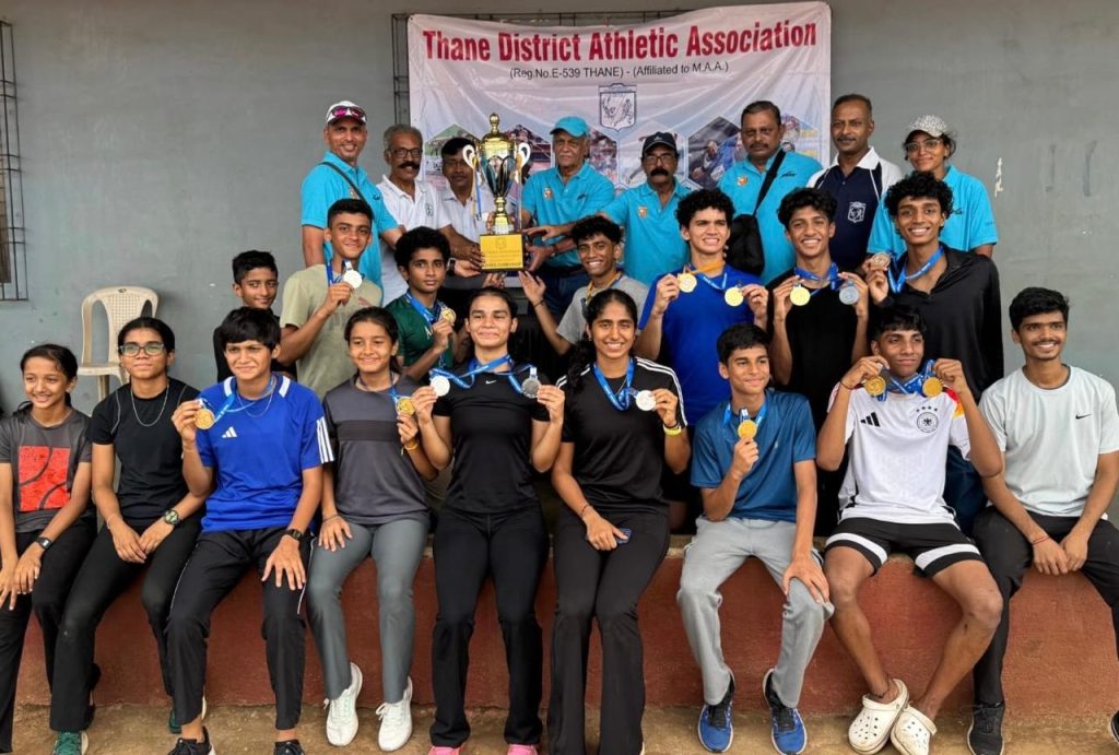 ठाणे मनपा ऍथलेटिक्स प्रशिक्षण योजनेच्या खेळाडूंचे यश