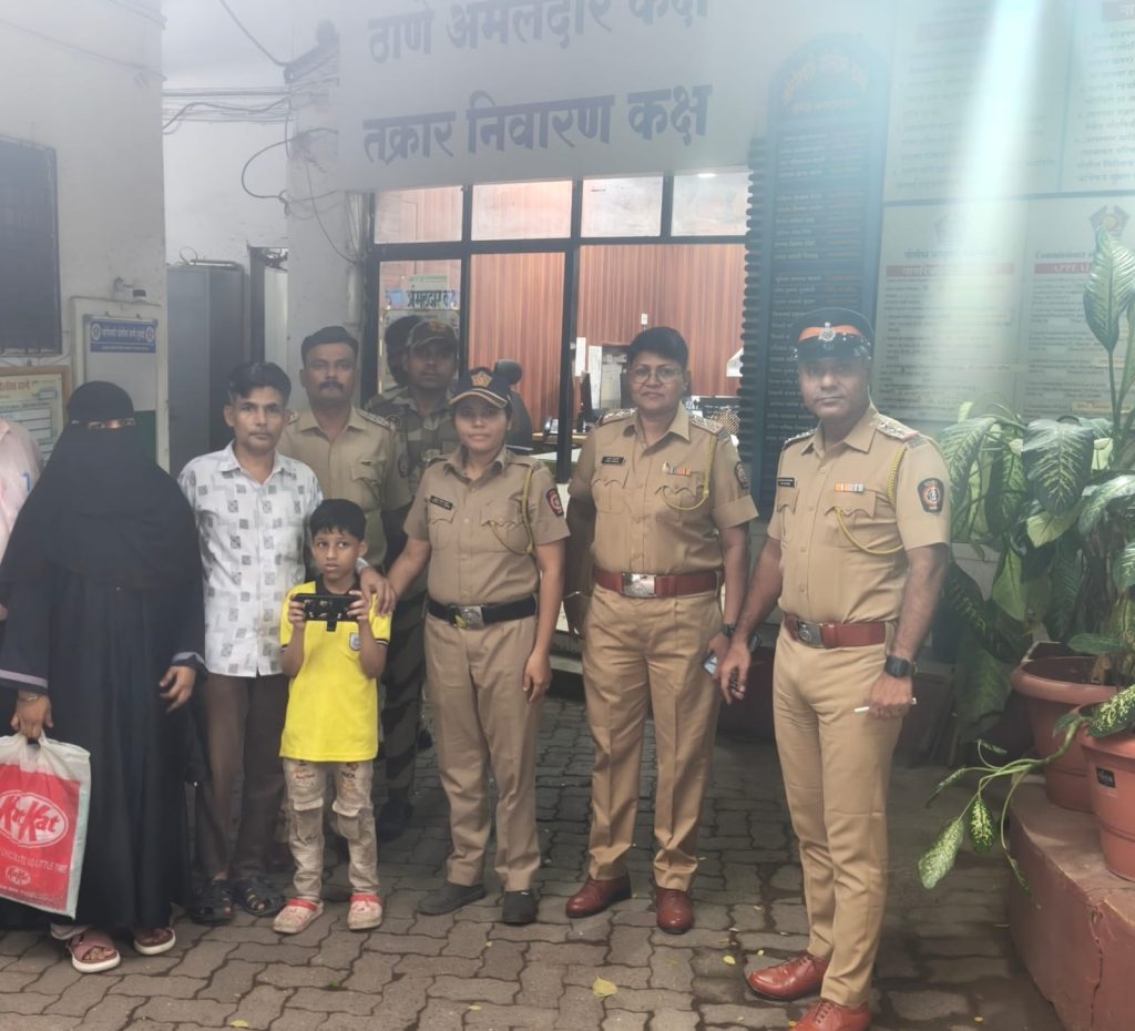 जोगेश्वरी पोलिसांनी दीड तासात स्पेशल चाईल्डचा लावला शोध