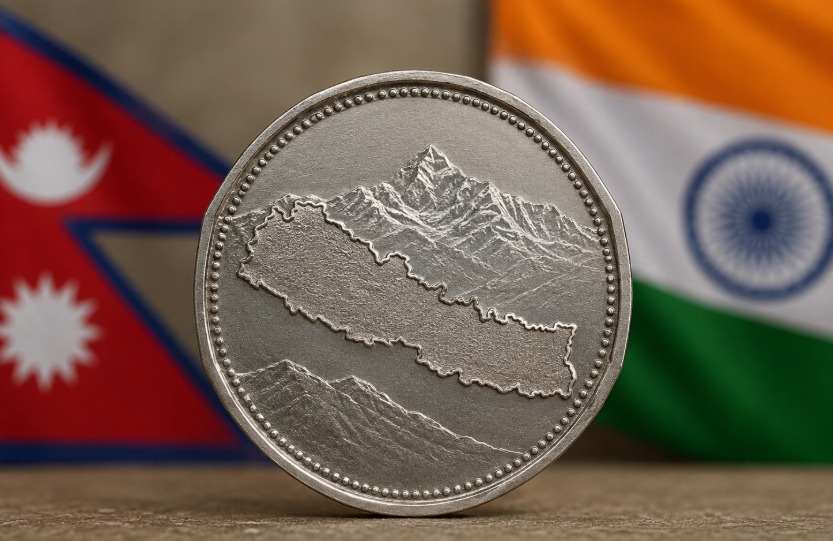 नेपाळचा नवा एक रुपयाचा नाणे वादाच्या भोवऱ्यात