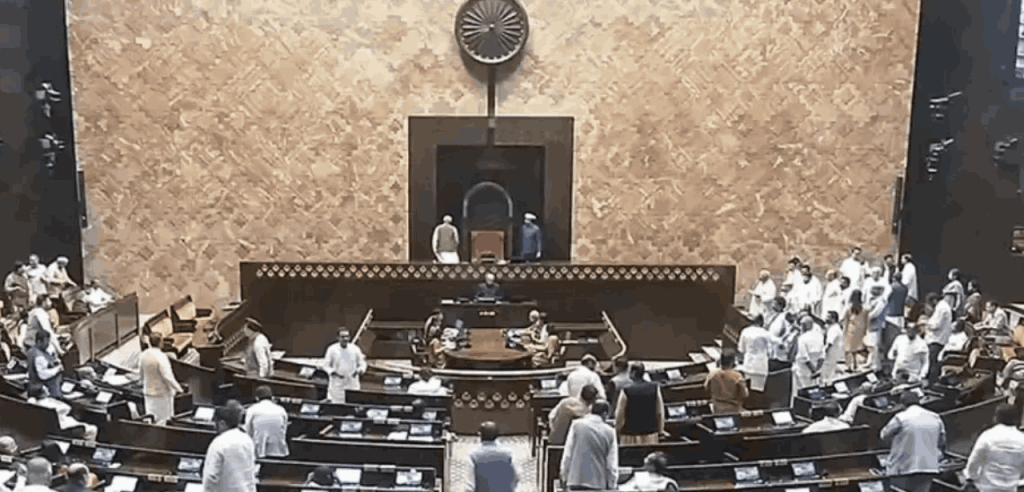 तिसऱ्या दिवशीही संसद कामकाजाविना ठप्प