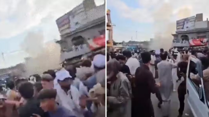 पाकिस्तानात रॅलीवर आत्मघाती हल्ला