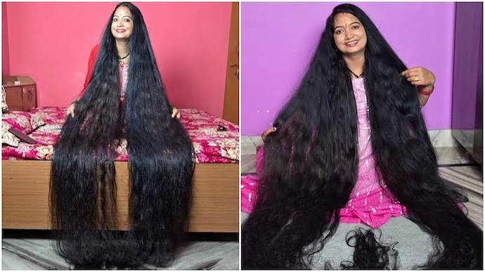केसांची लांबी गिनिज बुक विक्रमापर्यंत…उत्तराखंडच्या महिलेची कमाल