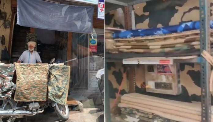 बनावट लष्करी गणवेशाचे कापड पुरवठा करणारे जाळे उद्ध्वस्त